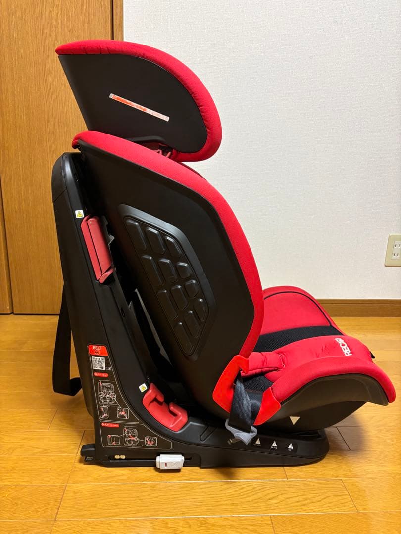 RECARO チャイルドシート レッド ブラック
