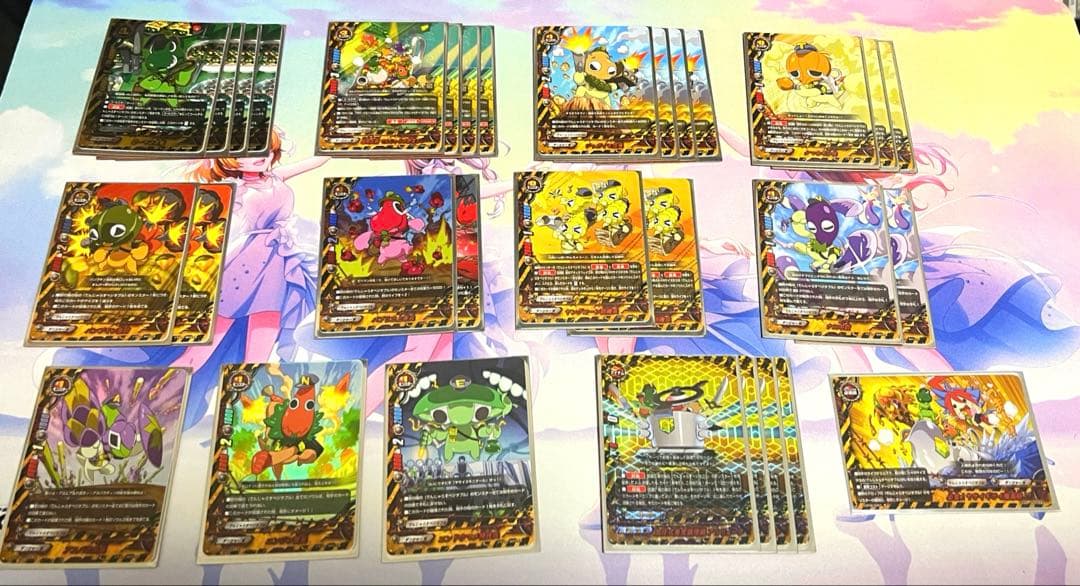 【バディファイト】でんじゃらすベジタブルデッキ+スリーブ55枚