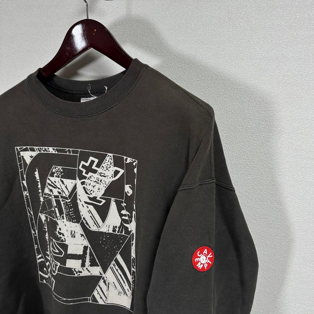 c.e cavempt キャブエンプト フェードブラック スウェット