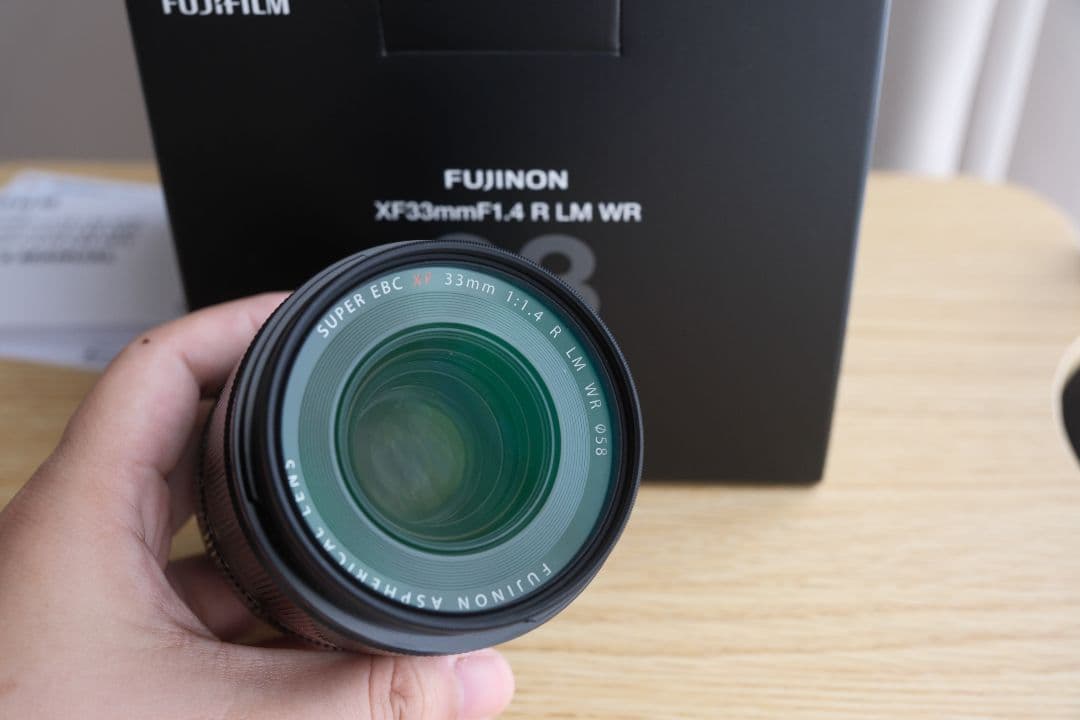 Fujifilm XF33mmF1.4 R LM WR レンズ