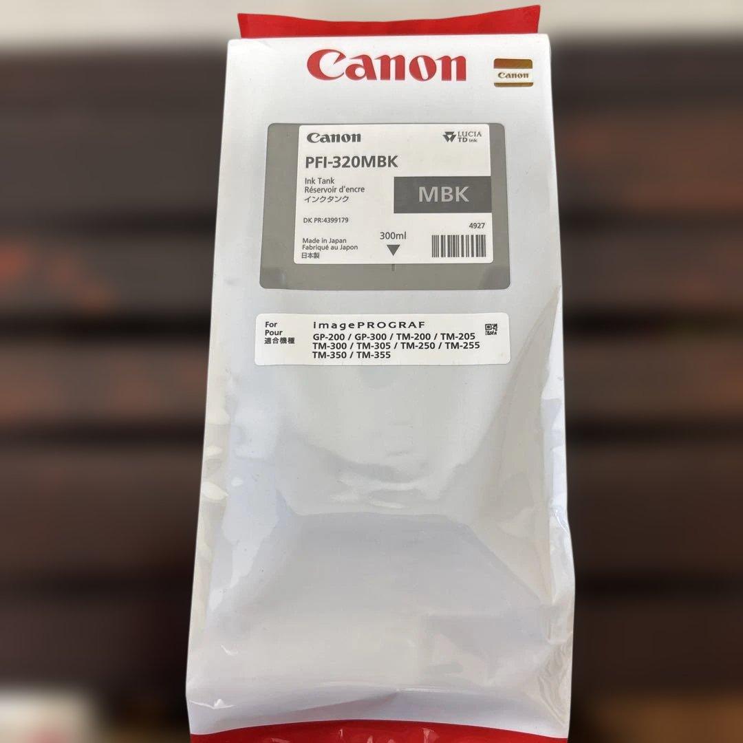Canon PFI-320MBK マットブラックインク 300ml