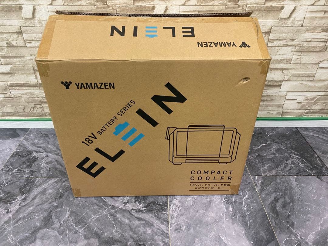 山善　ELEIN バッテリー対応コンパクトクーラー YBC-C04