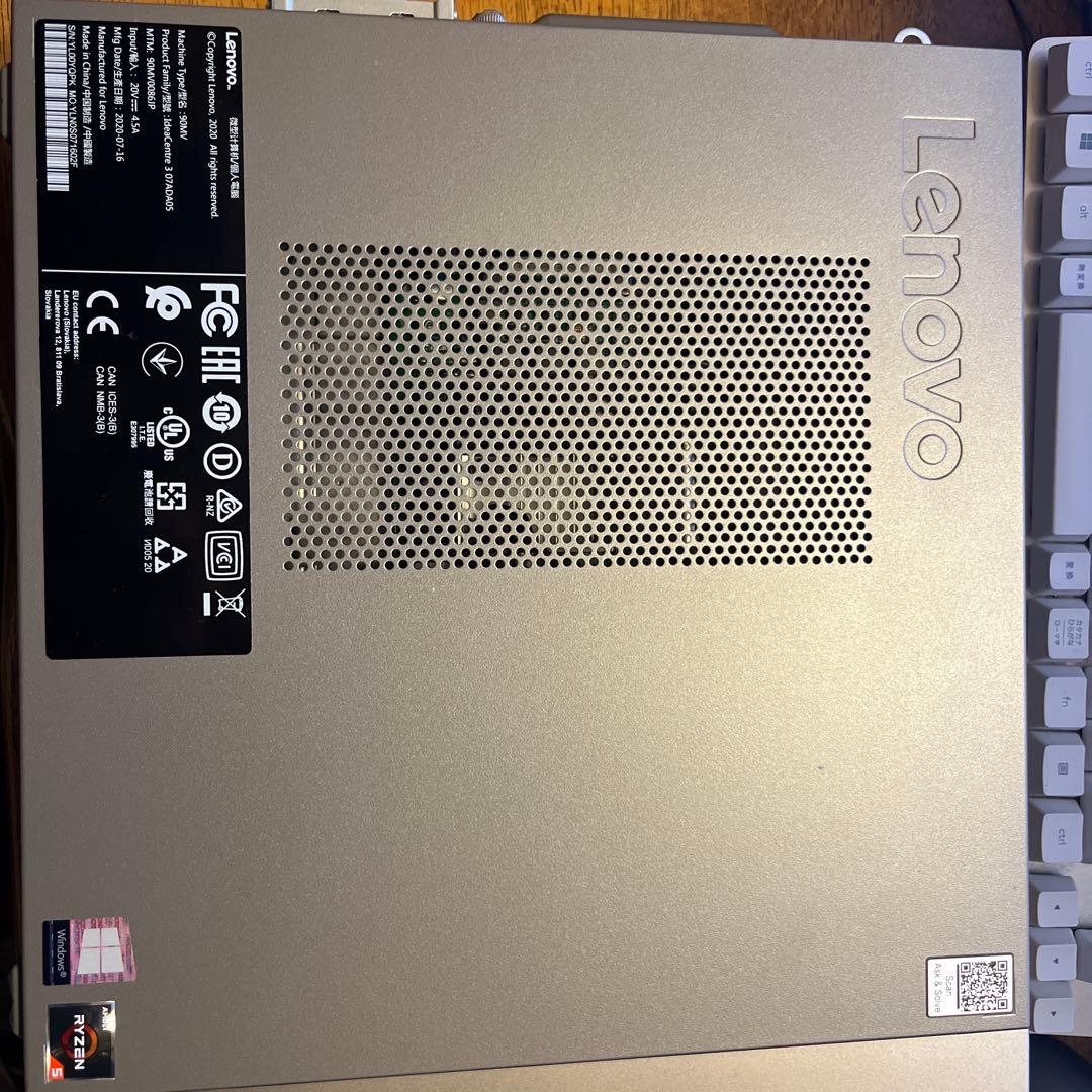 Lenovo デスクトップPC AMD Ryzen 5 32GB RAM