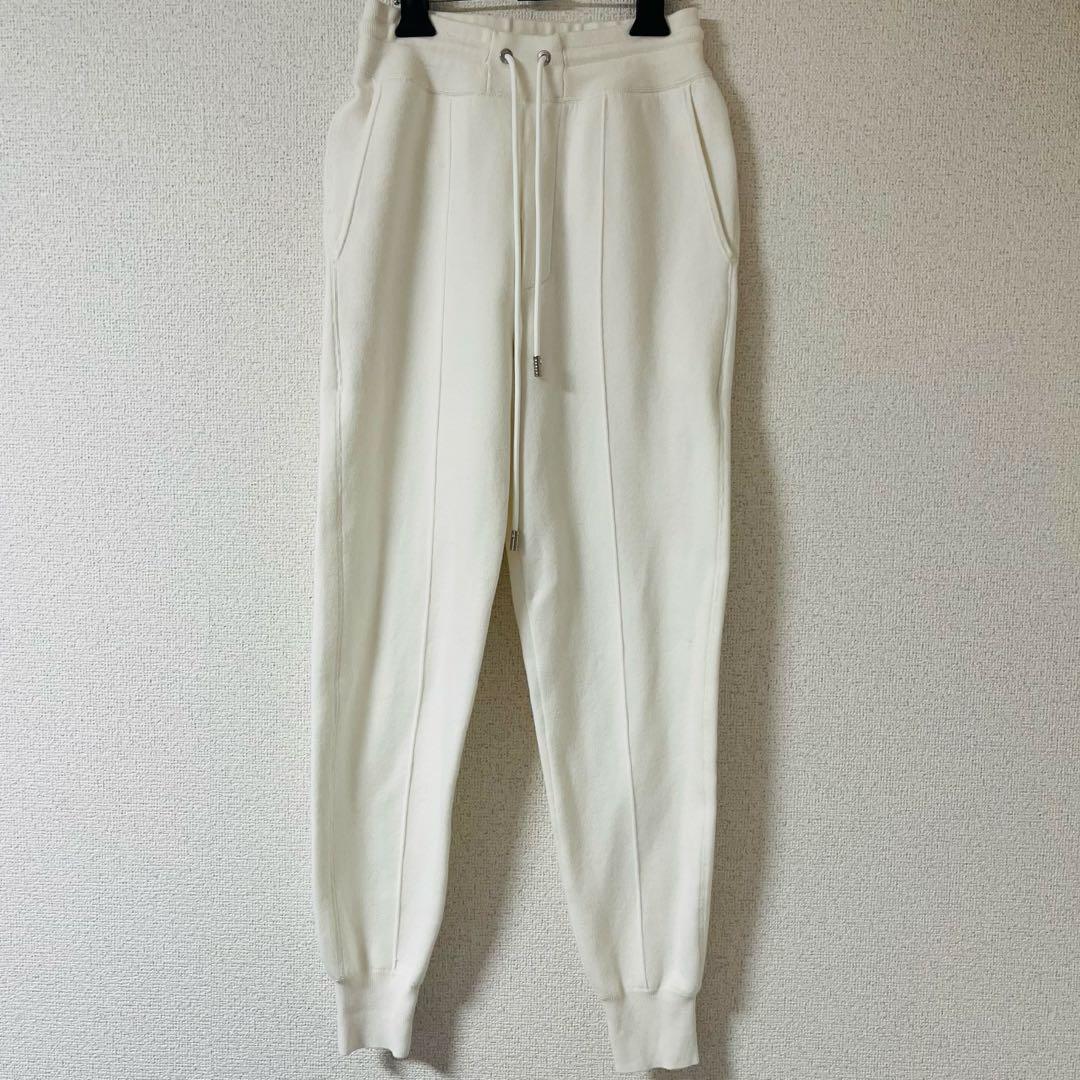 CABaN コットンカシミヤ パンツ　XSサイズ　オフホワイト
