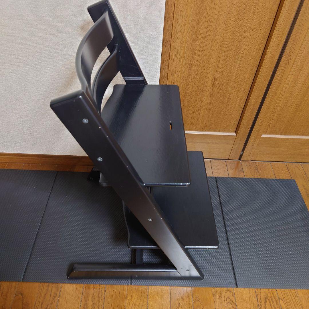 ストッケ　トリップトラップ　椅子　ブラック　廃盤のナンバー6です