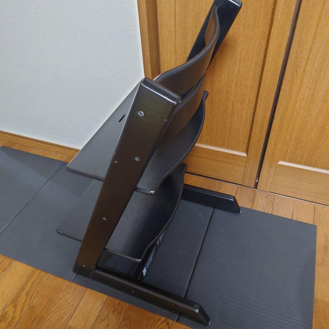 ストッケ　トリップトラップ　椅子　ブラック　廃盤のナンバー6です