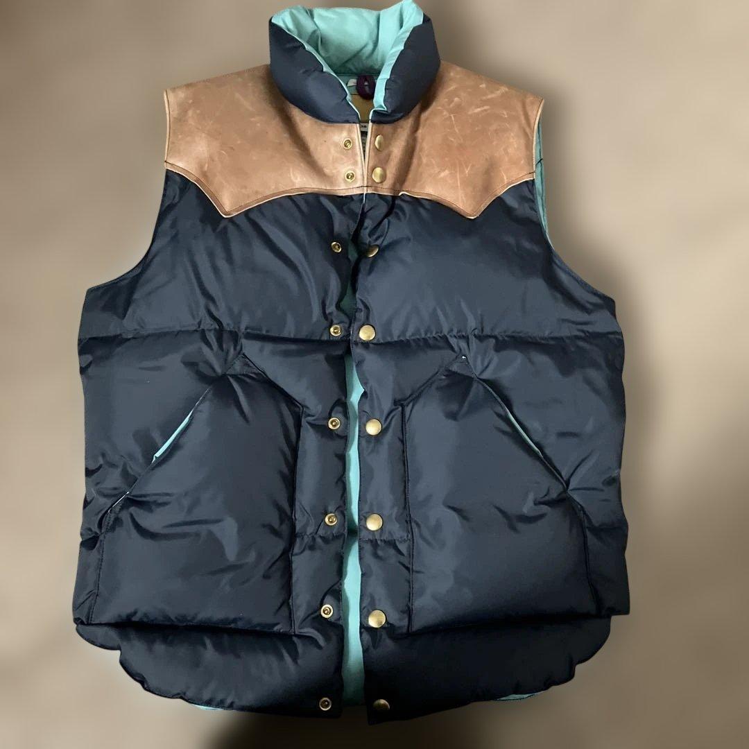 ☆*o様 ​ウエアハウス ロッキーマウンテン　 ダウンベスト 38 レアなサンプ