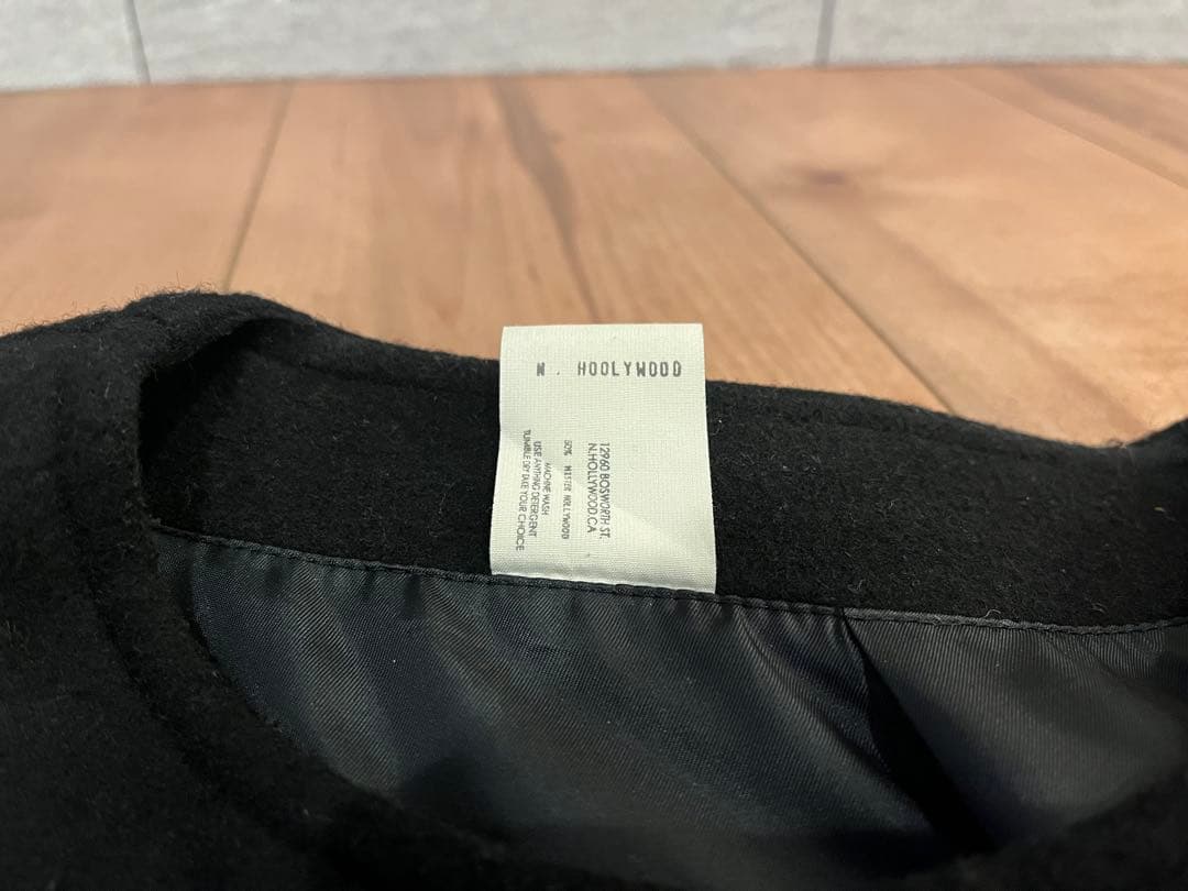 Nハリウッド　ノーカラーコート　即購入可