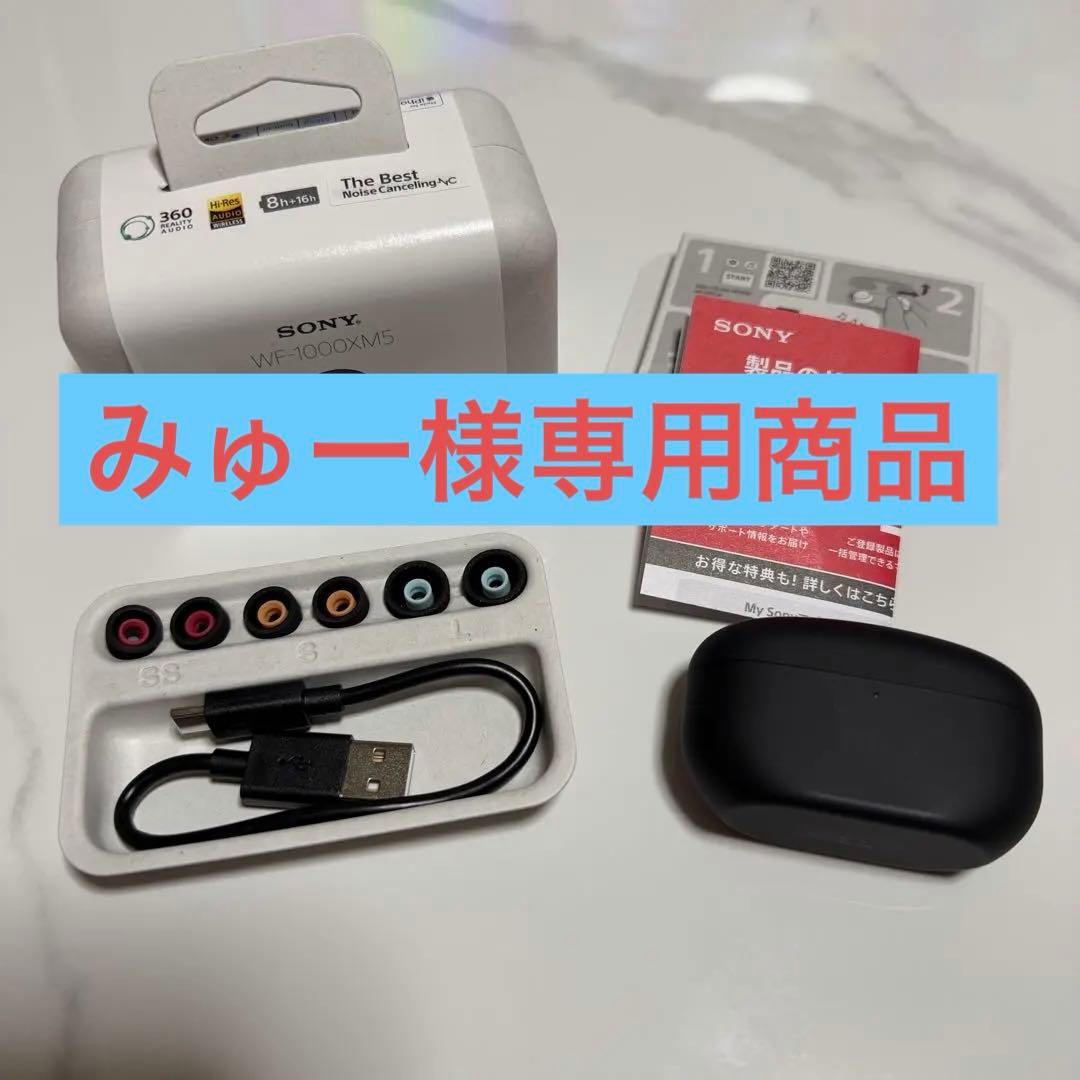 【中古】SONY WF-1000XM5 ブラック