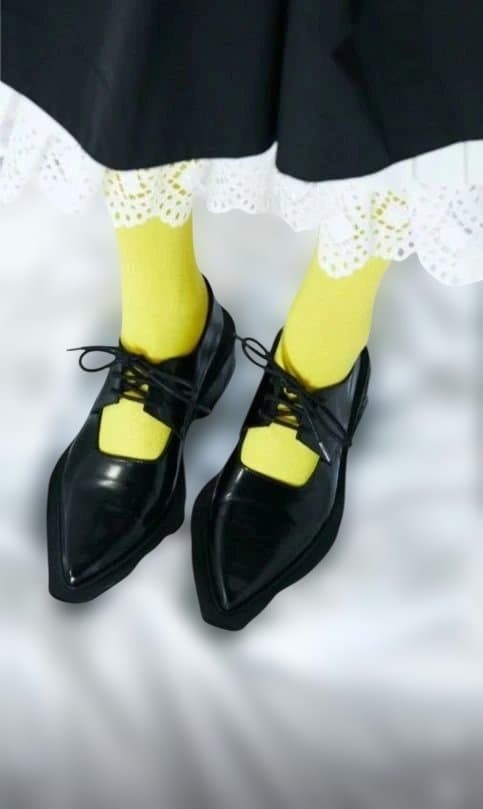 ENFOLD ポインテッドトゥ ローファー