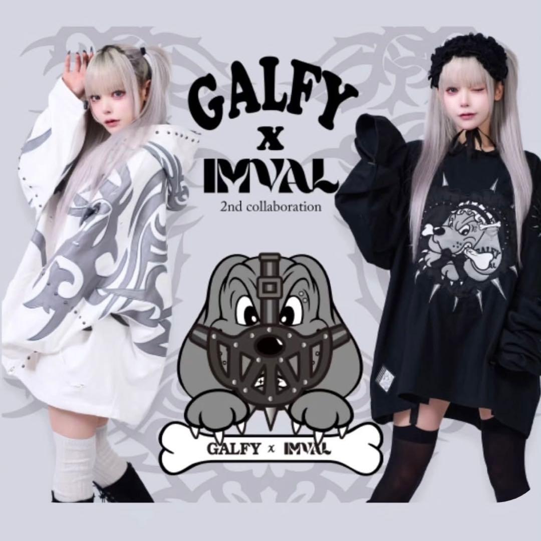トップス IMVAL x GALFY Bondage Dog Foodie [WHT]