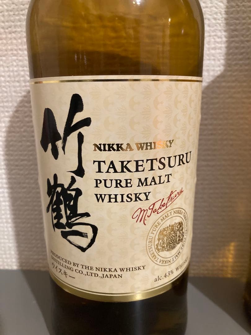 【旧ラベル2本セット】竹鶴PURE MALT WHISKY 700ml