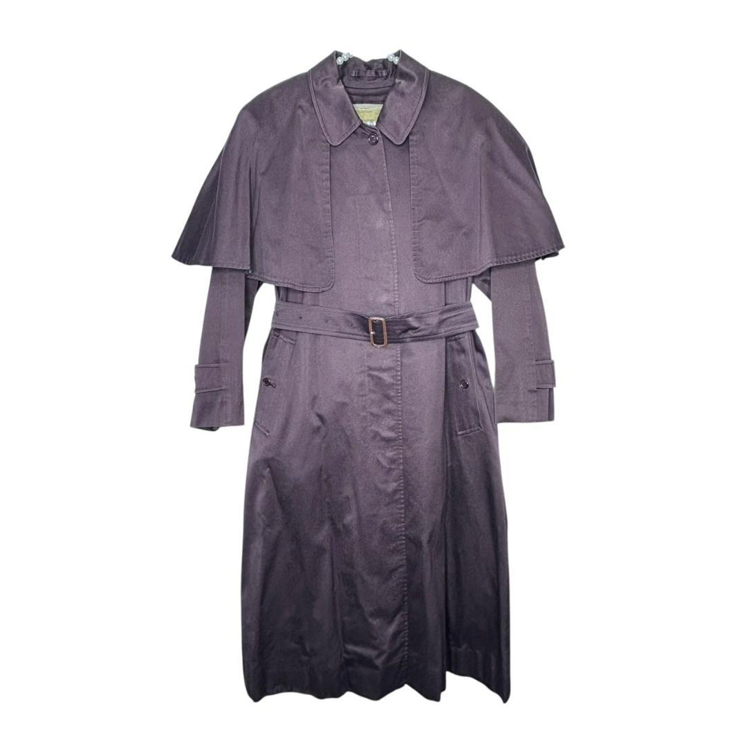 バーバリー Burberrys ライナー付 ケープ コート レディース 7AR