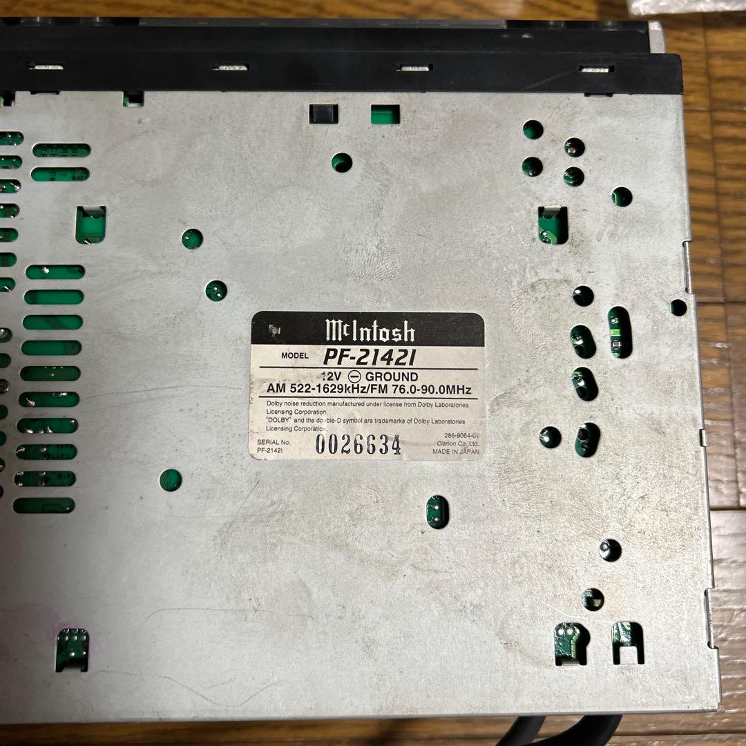 マッキントッシュ カーオーディオ PF-21421 / EF-10801 配線付