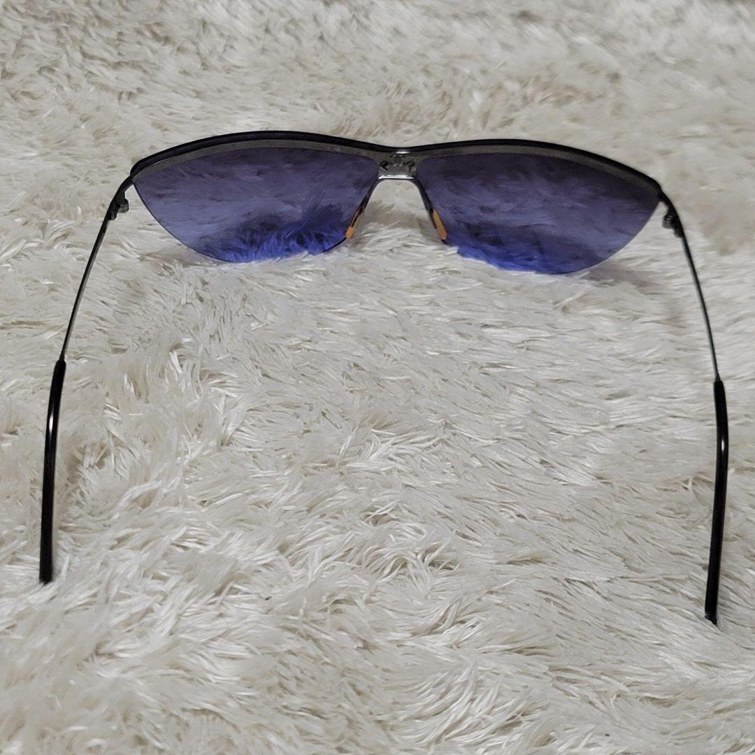 美品✨CHANEL シャネル スポーツスタイル サングラス ブルー系 保存袋