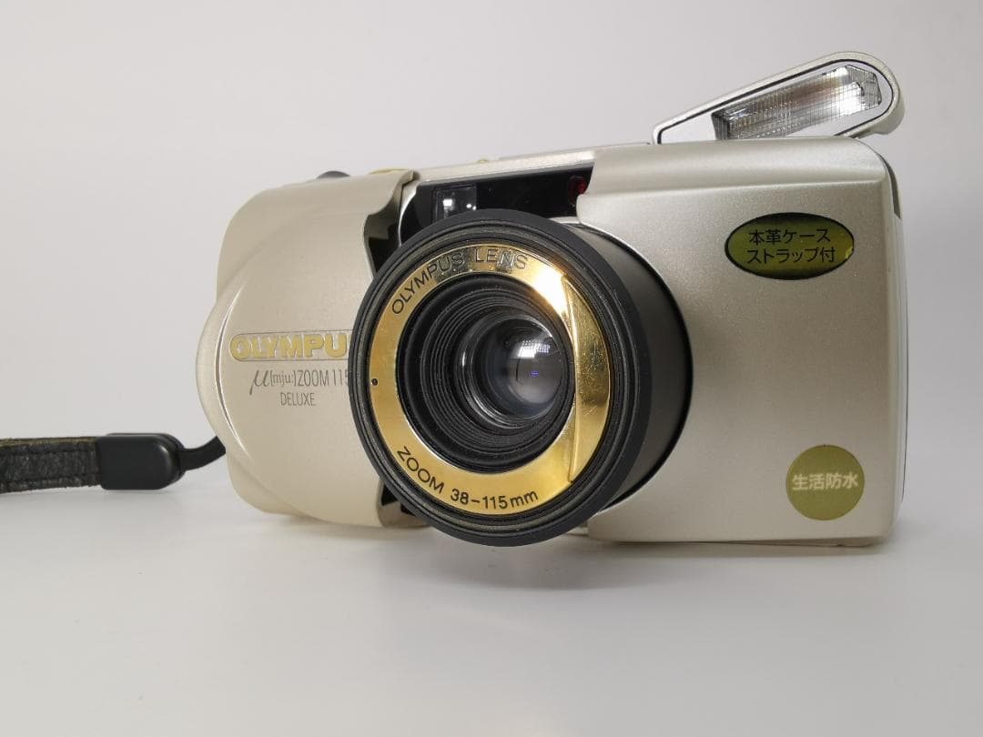 美品 コンパクトフィルムカメラ mju ZOOM115 DELUXE