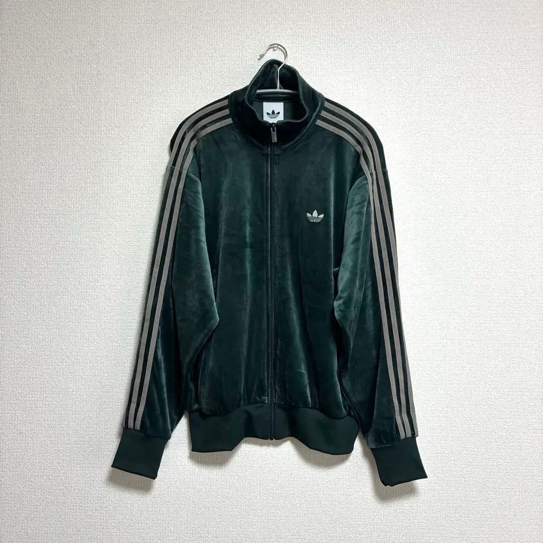 【最終値下げ】adidas ファイヤーバード トラックトップ グリーンM