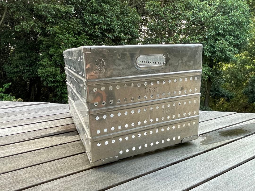 ヴィンテージ　ZARGES アルミコンテナ　ドイツ製　オリジナル　軍　実物
