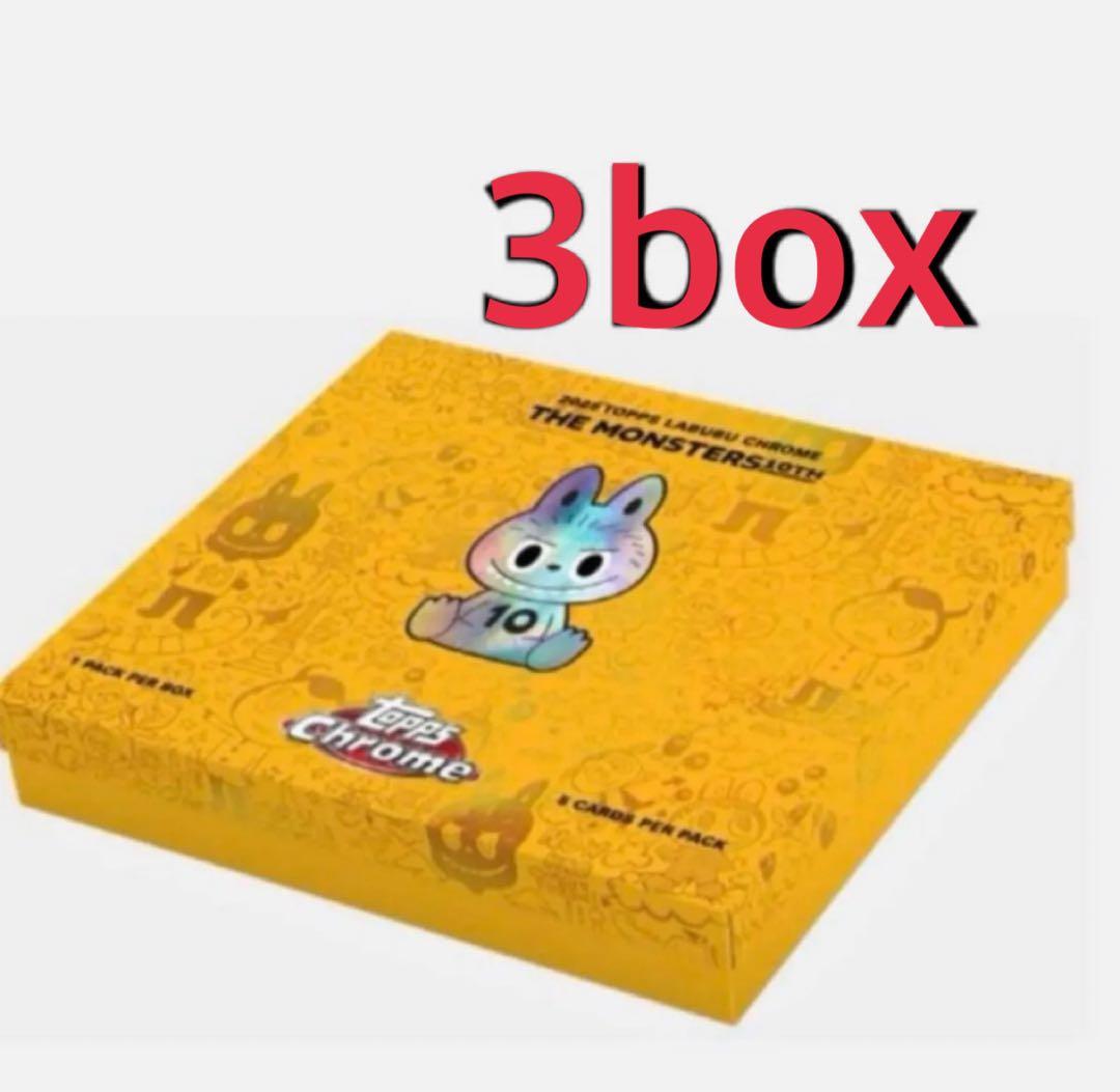 ラブブ　topps 3boxセット