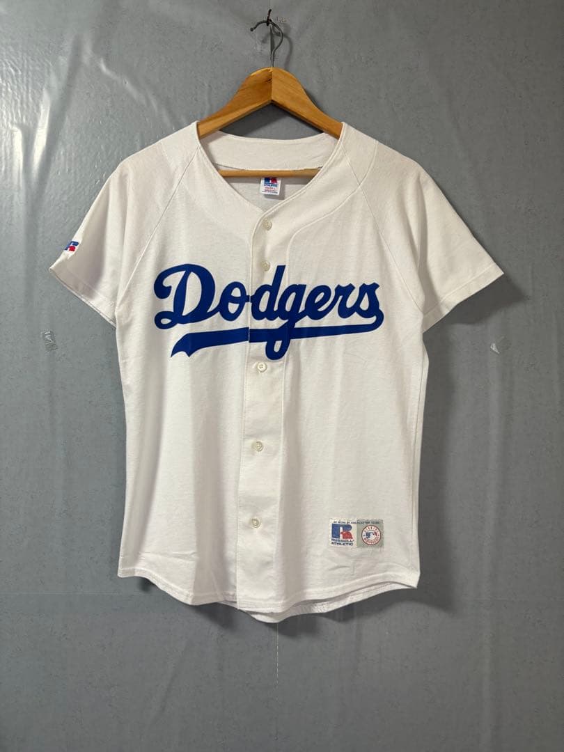 USA製 90's Russellドジャースユニフォーム　背番号名前無し