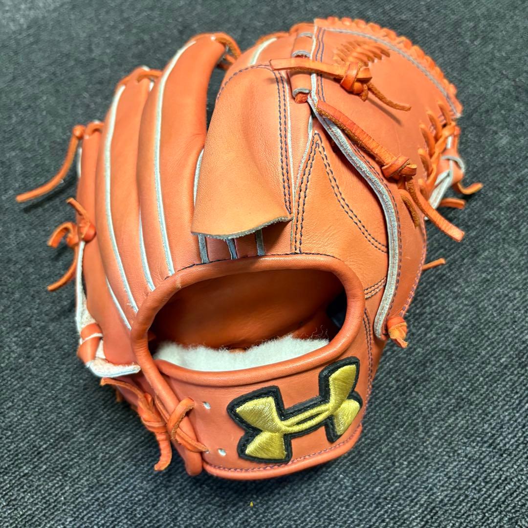 む*x様 Under Armour 軟式グローブ オレンジ