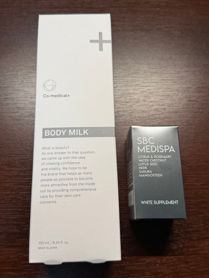 新品未開封品 CO メディカル ボディミルク SBC ホワイトサプリメント