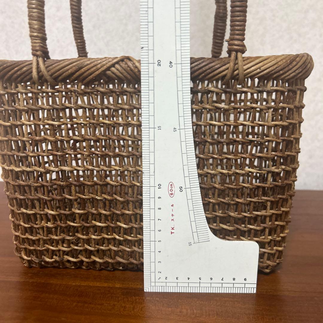 あけび　カゴバッグ　国産