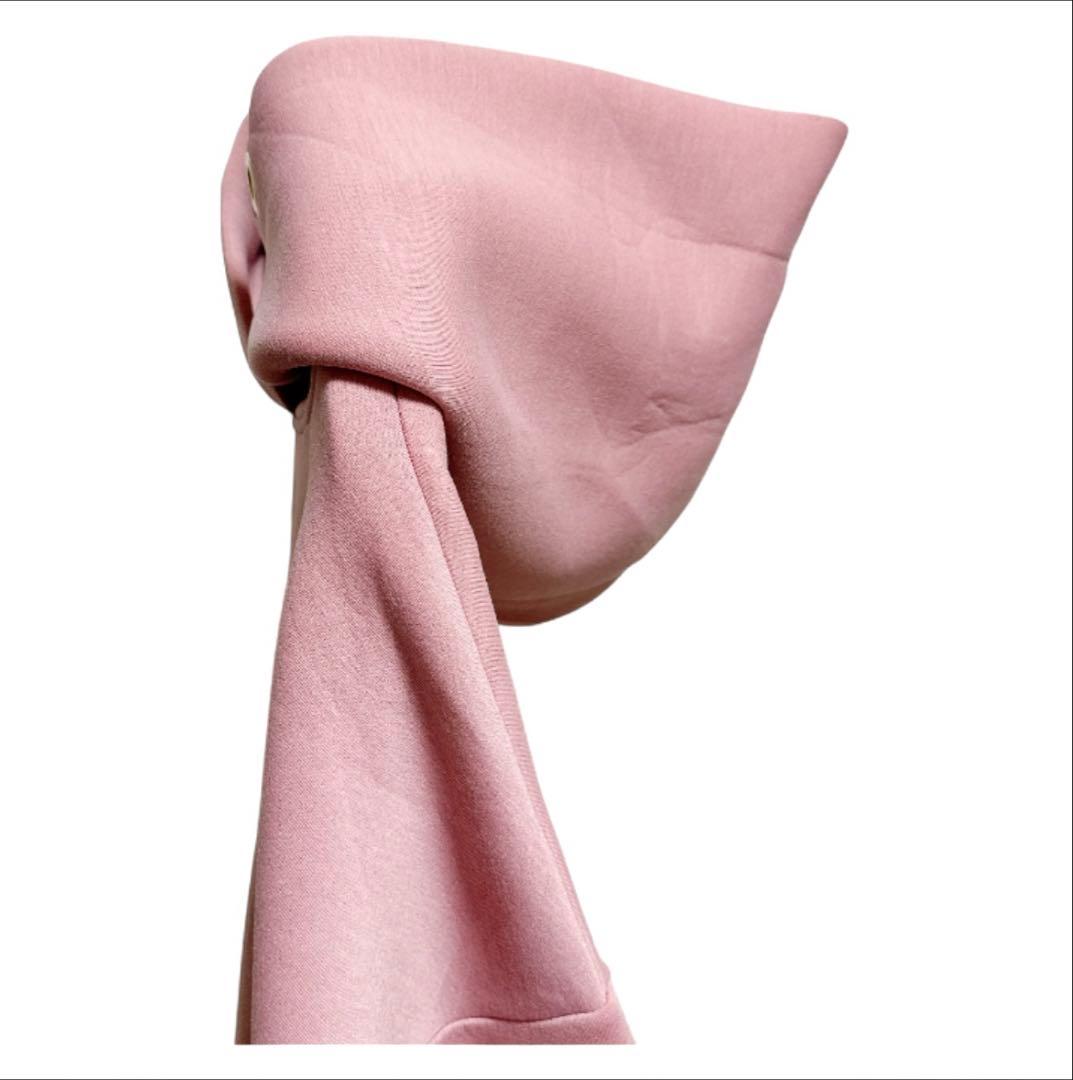 入手困難✨新品【ダムフランク】 ボンディングフーディ F くすみピンク パーカー