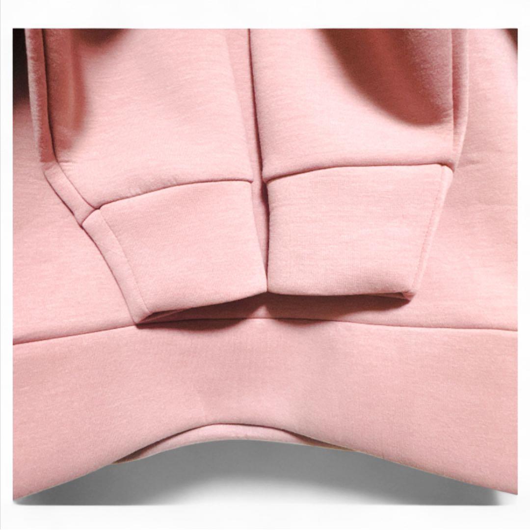 入手困難✨新品【ダムフランク】 ボンディングフーディ F くすみピンク パーカー