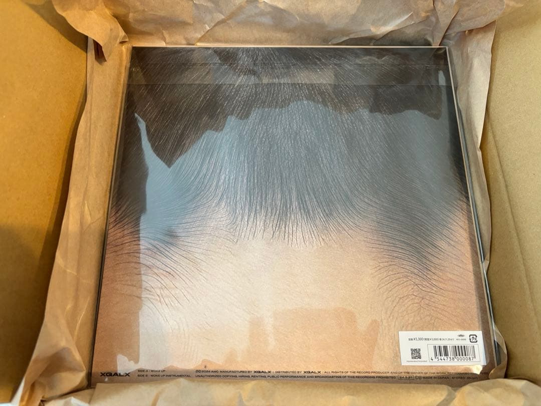 XG WOKE UPレコード