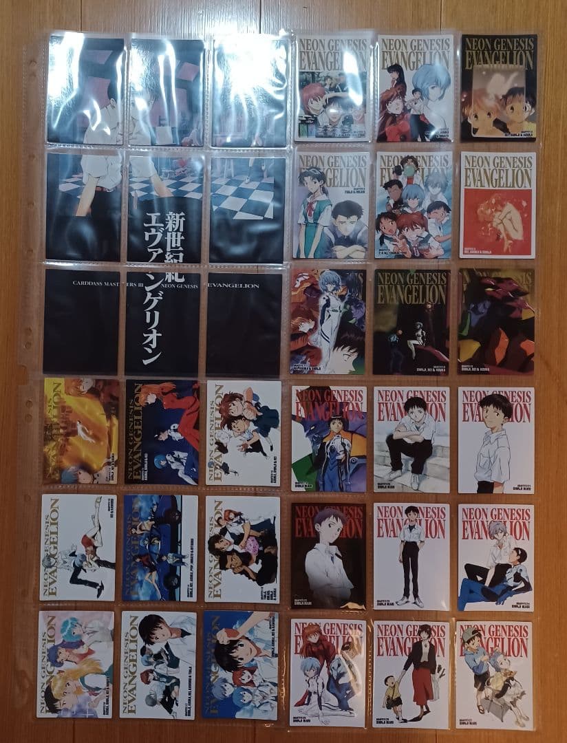 エヴァンゲリオン カードダスマスターズ第参集 初版 ノーマルカードのみセミコンプ