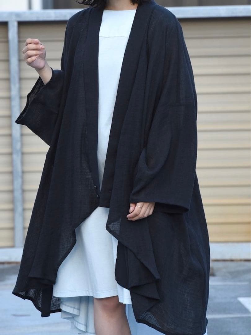 ジャケット・アウター bishool Wool Gabardine KIMONO