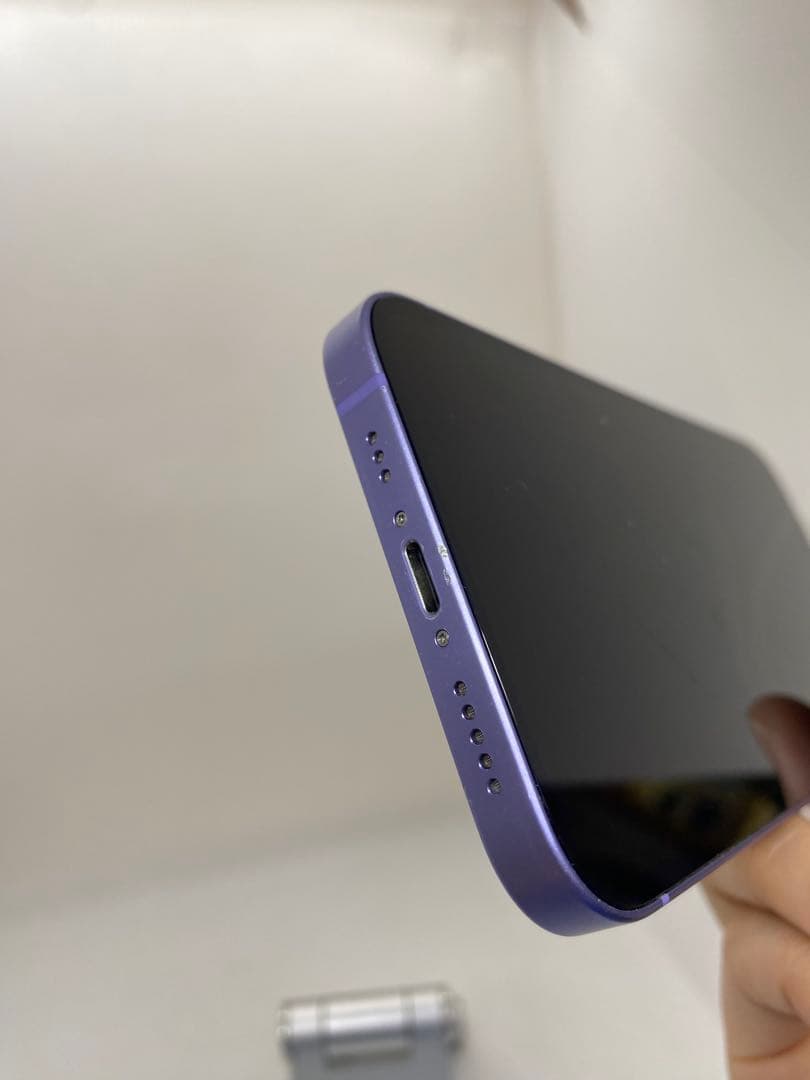iPhone 12 128GB パープル SIMフリー　24985