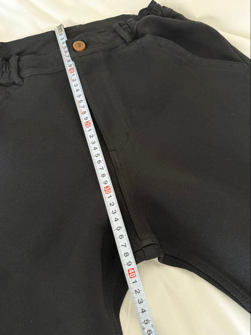 コムデギャルソン・オム・ドゥ 21AW ポリエステル縮絨パンツ 黒 XS