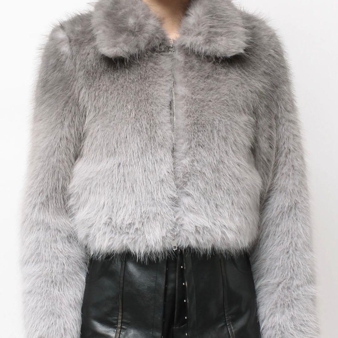 GYDA ジェイダ グラデーションECO FURコート