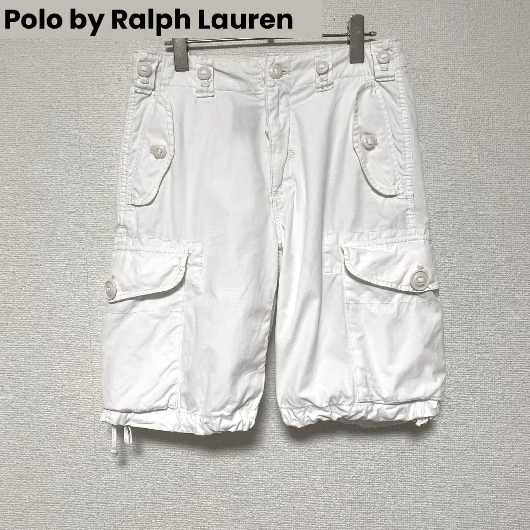 zo691 ポロラルフローレン/短丈/リップストップカーゴショーツ/カーゴパンツ