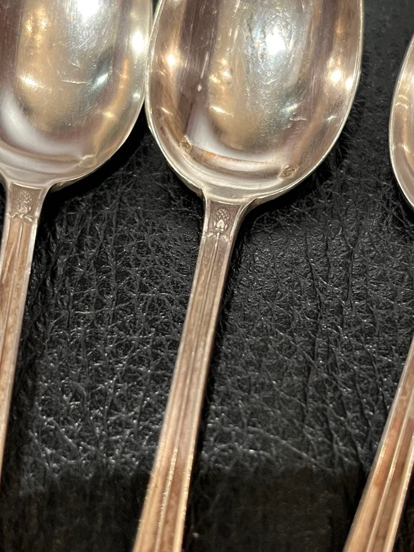 ピュイフォルカ　純銀製　スターリングシルバー　950製　スプーン　セット