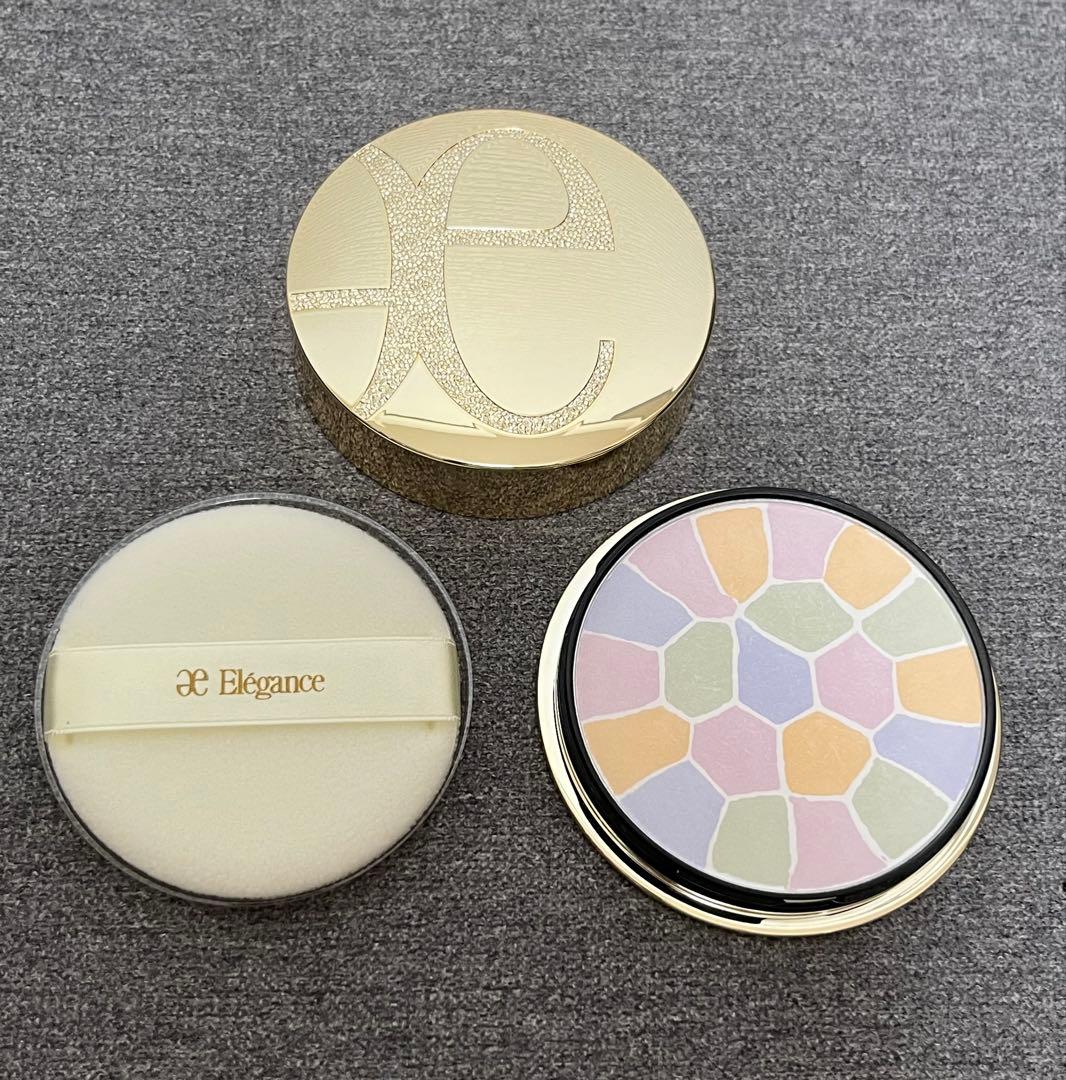 エレガンス ラ プードル オートニュアンス リクスィーズ I 27g パフ未使用