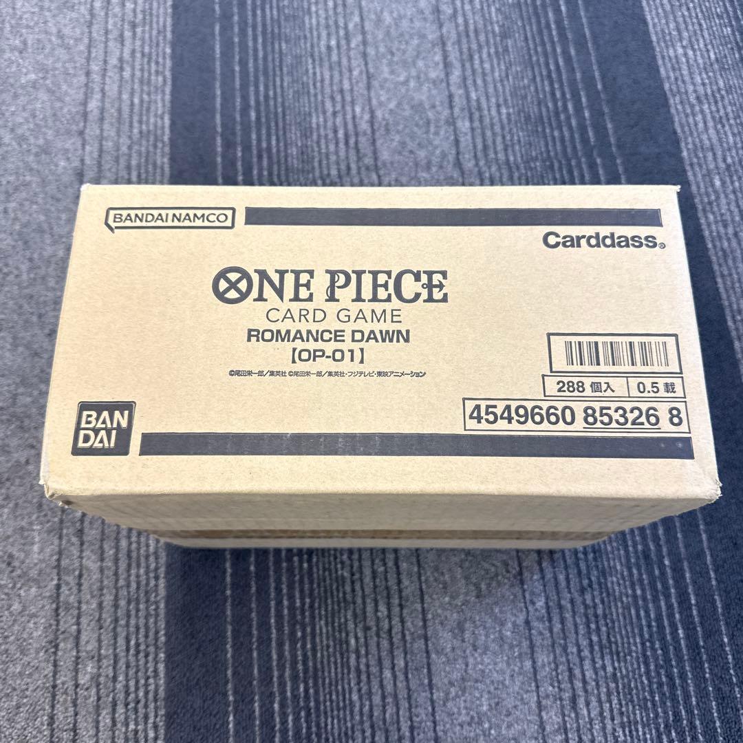 【ワンピースカードゲーム◎ロマンスドーン◎ROMANCE DAWN◎カートン】