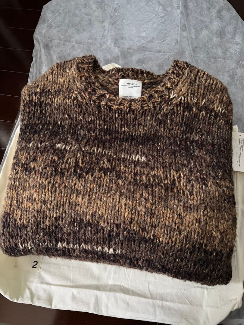 トップス visvim AMPLUS CREW L/S GRADIENT KNIT 2