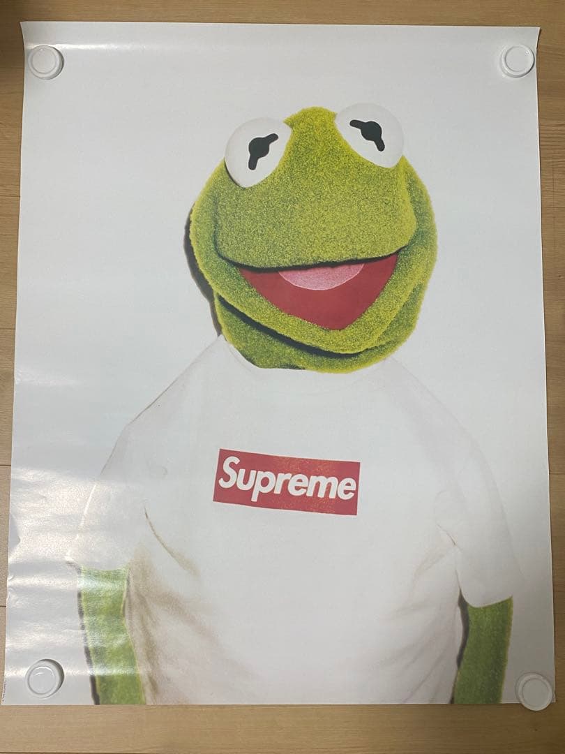 supreme カーミット　ポスター