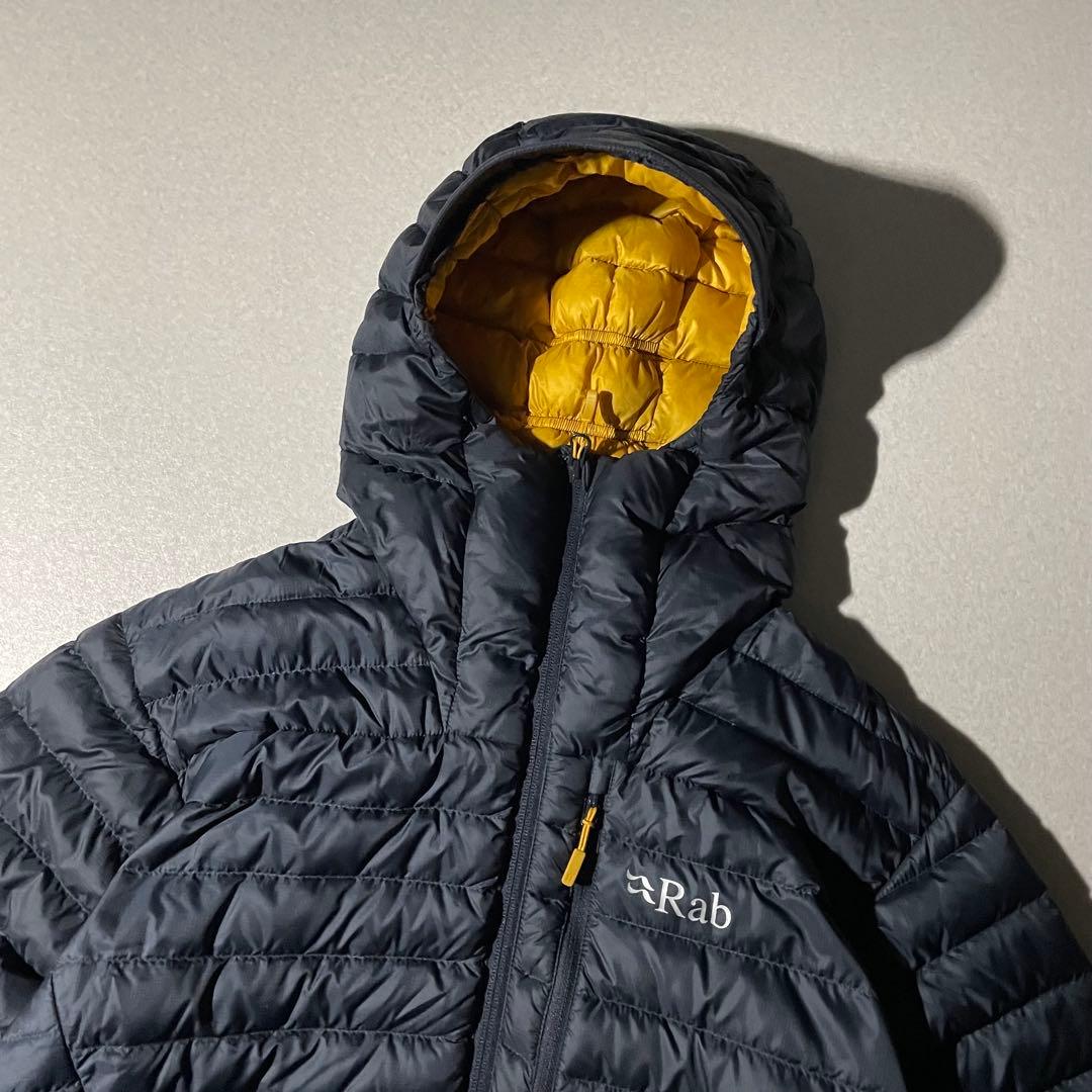 Rab ダウンジャケット　クレイターレイク　アルパインダウンパーカ　ブラック