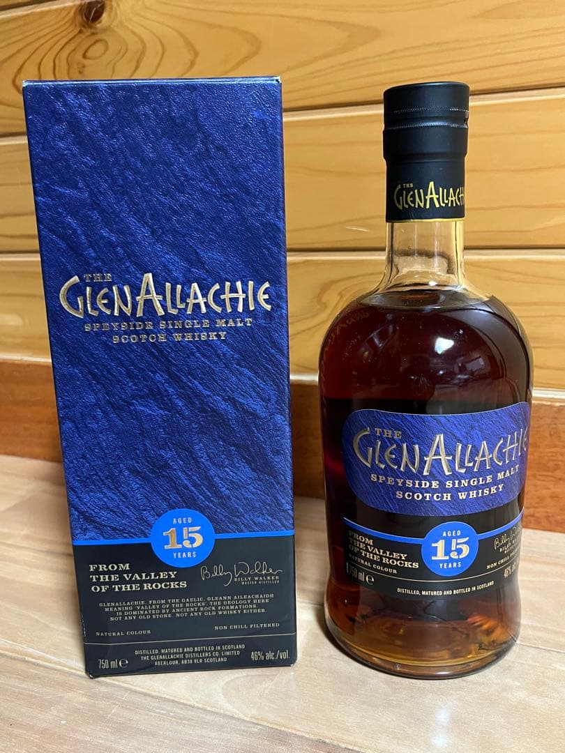 グレンアラヒー15年　正規品　アメリカ向けボトル　750ml