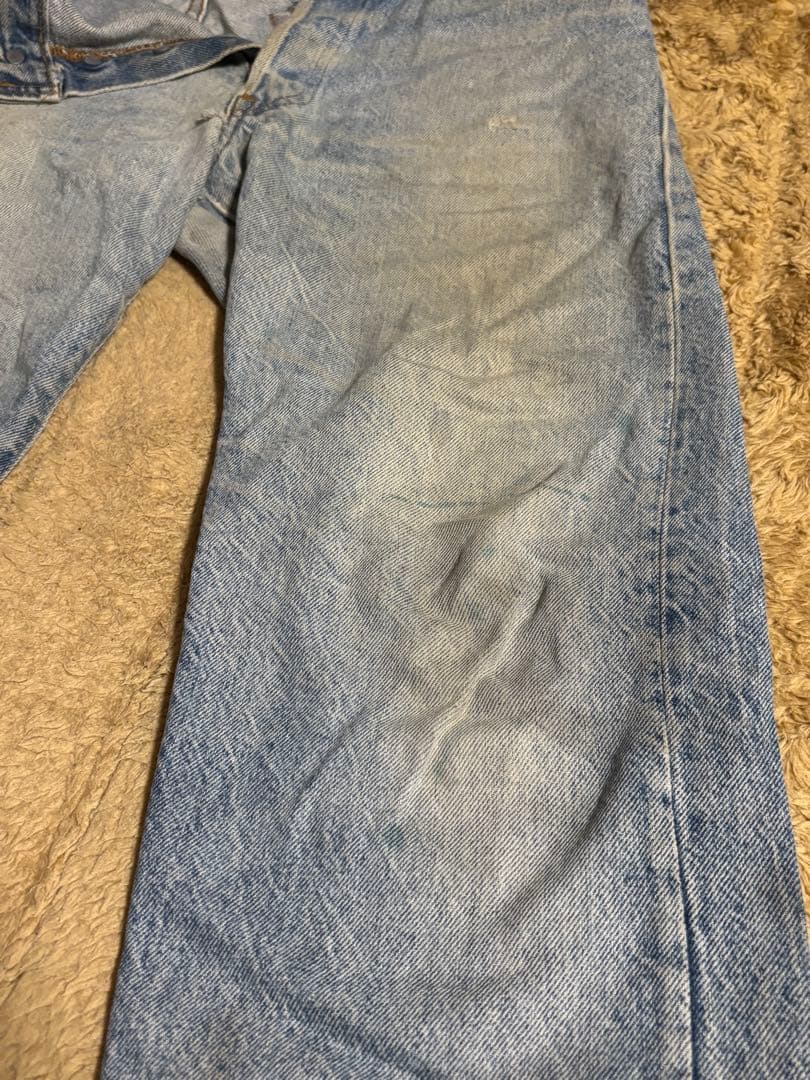 【超希少】Levi's 501 66後期 ハチマル最初期 刻印6 脇割り W35