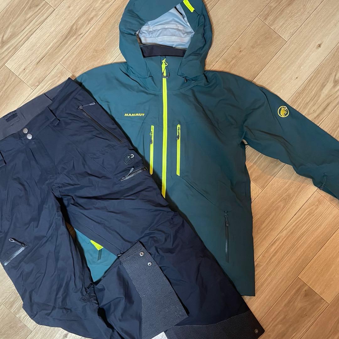 【超美品！】Mammut Stoney HS Mens スキーウェア 上下セット