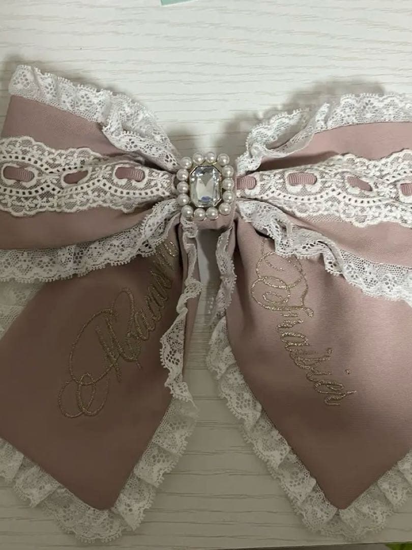 LIZLISA リズリサ Salon de Fraise柄ワンピース ピンク