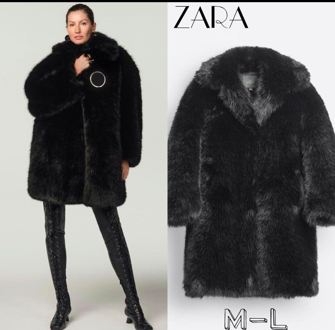 【タグ付美品】ZARA × Stefano Pilati ファーコート