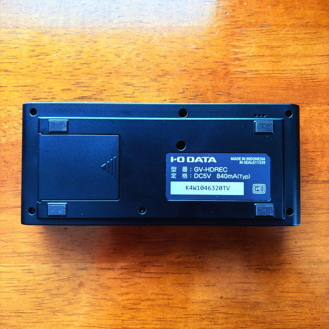 I-O DATA HDMI GV-HDREC ゲームキャプチャー