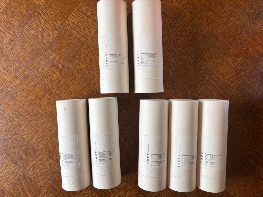 track ナチュラルクリーム　7本セット