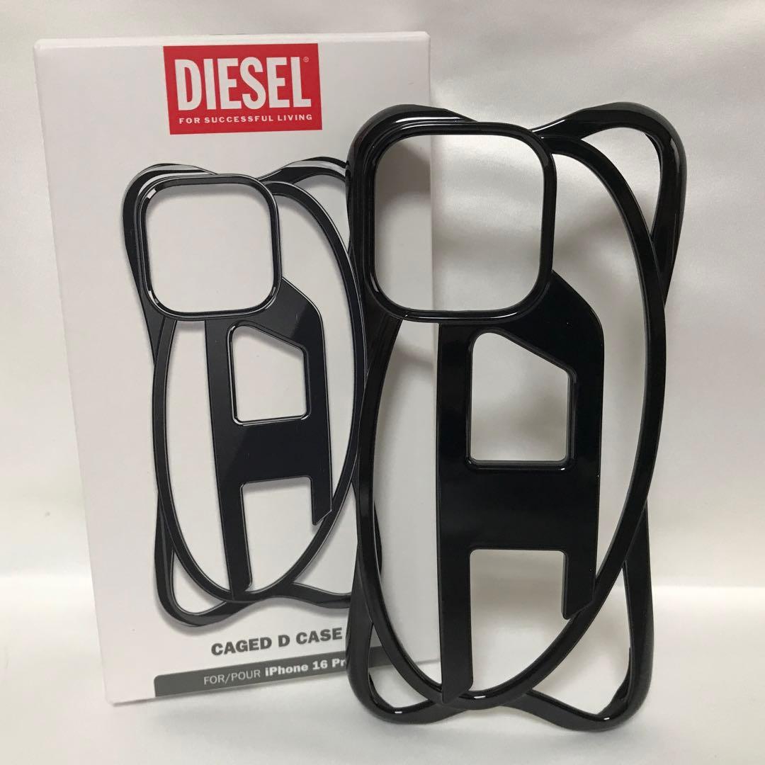 iPhoneアクセサリー DIESEL 60268 caged d case iPhone16Pro